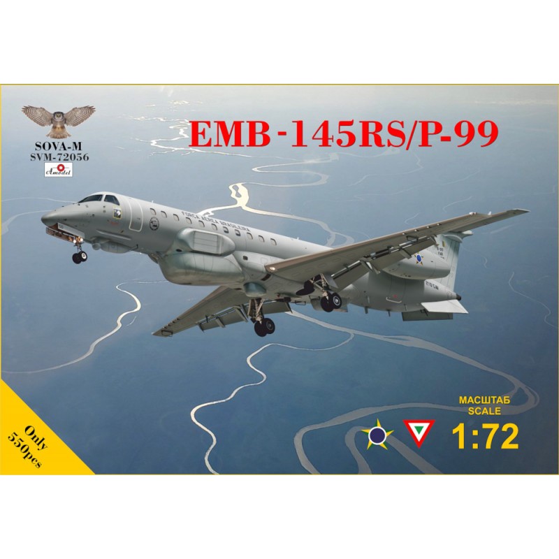 Збірна модель Літак-розвідник Embraer EMB-145RS/R-99