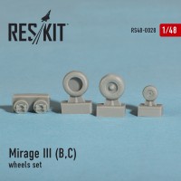 Смоляные колеса для самолета Mirage III (B,C)