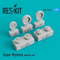Смоляные колеса для самолета Dassault "Super Mystery"