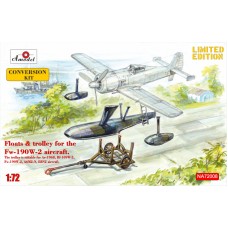Поплавки и тележка для истребителя Fw-190W-2