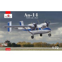 Легкий транспортный самолет Ан-14 код НАТО "Clod"