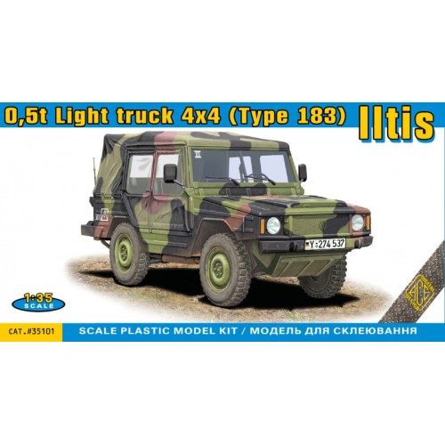 Авто-мото 0,5т Легкий внедорожник 4х4 (тип 183) Iltis