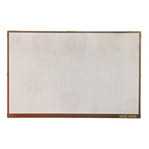 Фототравлення Фототравление: Сотовые сетки, размер ячейки - 0,3 мм