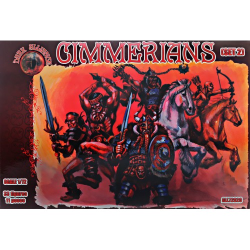 Фигуры и миниатюры Киммерийцы, набор 2 1:72