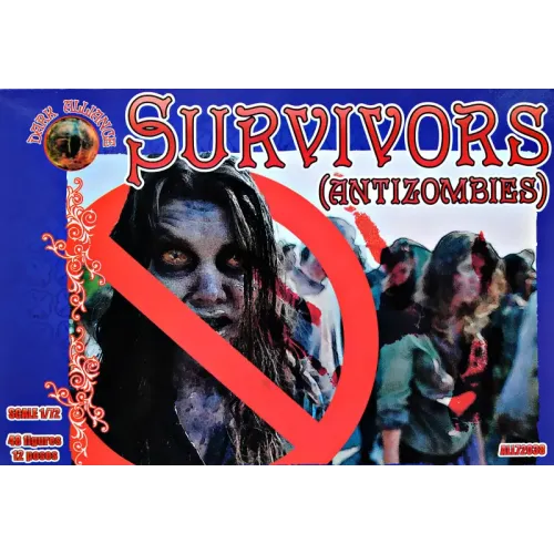 Фігури та мініатюри Ті, що вижили (антизомбі) 1:72