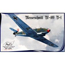 AV72009 Messerschmitt Bf-109 B-1 WWII German fighter