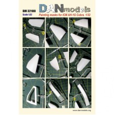 Маска для вертолета AH-1G Cobra (ICM)