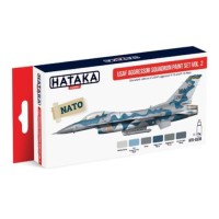 Набор красок Эскадрилья "Агрессор" ВВС США ч.2, 6 шт.