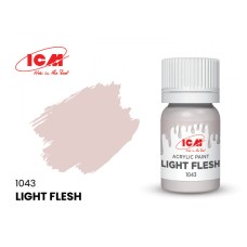 Акриловая краска ICM, светло-телесный