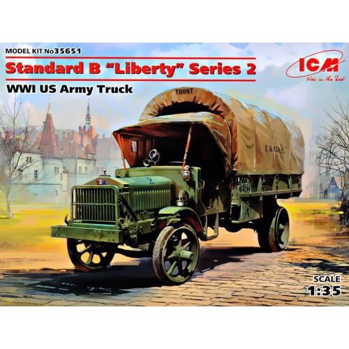 Авто-мото Американский грузовик Первой мировой войны Стандарт Б "Свобода" Серия 2