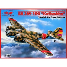 Испанский бомбардировщик СБ 2М-100