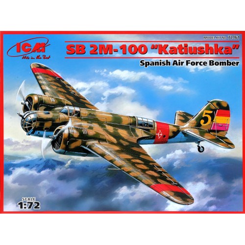 Літаки Испанский бомбардировщик СБ 2М-100