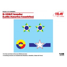 Декаль для самолета B-26B/C Invader (страны Латинской Америки)