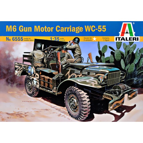 Бронетехніка та артилерія Джип M6 Gun Motor Carriage WC-55