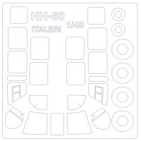 Маска для модели вертолета HH-60 / HH-60H Seahawk (Italeri)