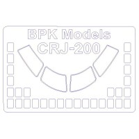 Маска для модели самолета CRJ-100/200 (BPK Models)