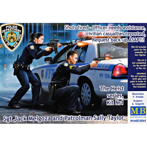 Фігури та мініатюри Сержант Джек Мелгоза и патрульный полицейский Салли Тейлор