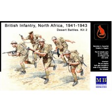 British Infantry, North Africa, 1941-1943. Desert Battles. Kit 2