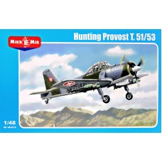 Учебно-тренировочный самолет Hunting Provost T.51/53 (вооруженная версия)