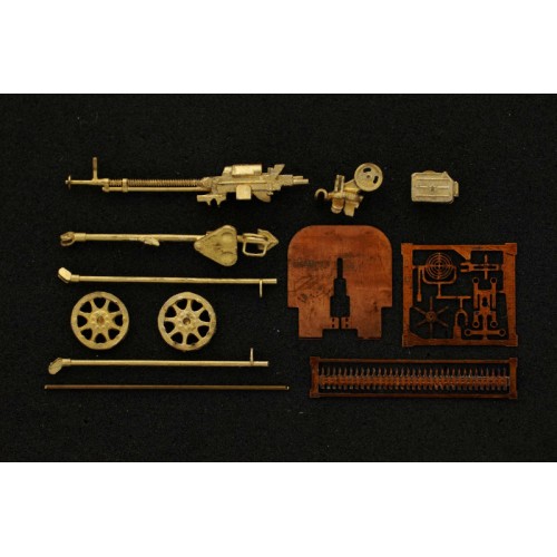 Набори деталіровки Станковый крупнокалиберный пулемет ДШК, 1938 года на двухколесной тележке (СССР)