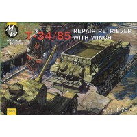 Ремонтно-эвакуационный тягач с лебёдкой на базе танка T-34-85