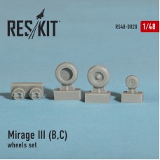 Смоляные колеса для самолета Mirage III (B,C)