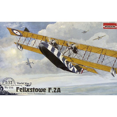 Літаки Британская истребительно-разведывательная летающая лодка Felixstowe F.2A (late)