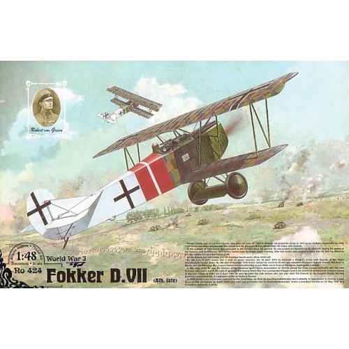 Літаки Биплан Fokker D.VII, Alb late