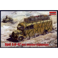Немецкий штабной автобус Opel 3.6-47 Blitz Omnibus Stabswagen