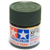 Акриловая краска Mini XF-13 японская армия зеленый