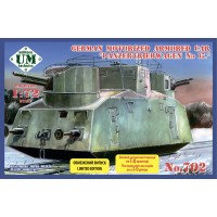 Немецкий мотоброневагон "Panzertribwagen №17"