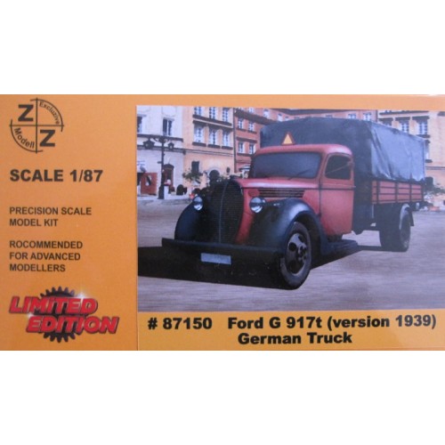 Авто-мото Грузовой автомобиль Ford G 917t (версия 1939 года)