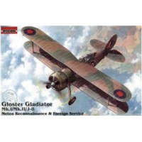 Британский биплан метеорологической разведки и дипломатической службы Gloster Gladiator