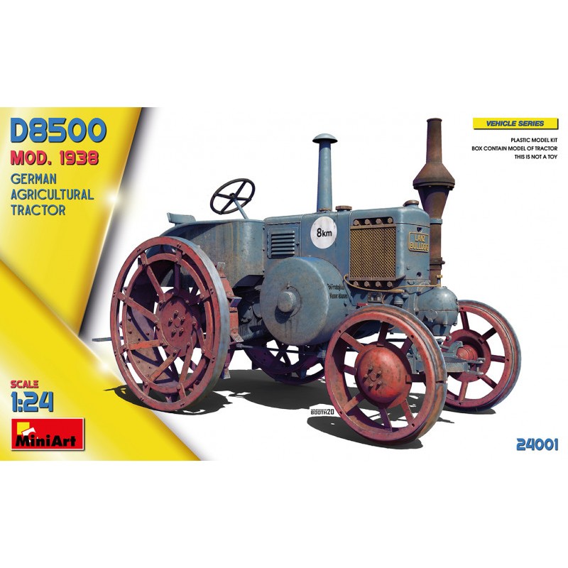Немецкий сельскохозяйственный трактор D8500 модификация. 1938 г.