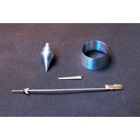 Воздухозаборник, трубка "Пито" и антена для модели самолета МиГ-21Ф-13 (Trumpeter)