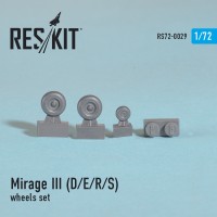 Смоляные колеса для самолета Mirage III (D/E/R/S)