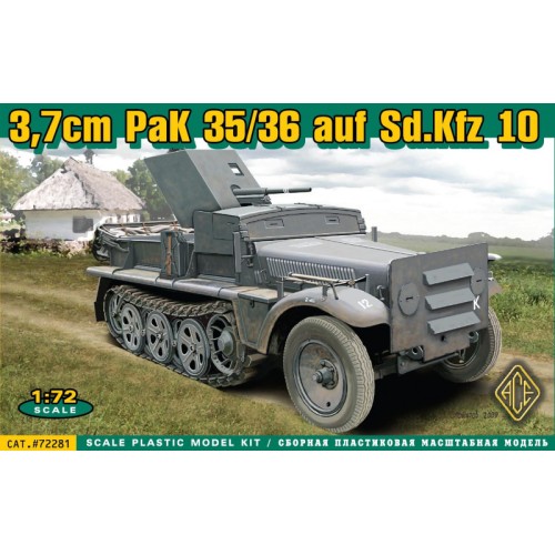 Бронетехніка та артилерія Бронетранспортёр 37mm PaK 35/36 auf Sd.Kfz 10