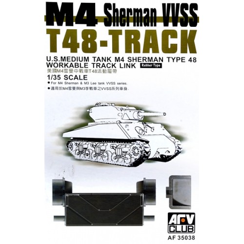 Наборы деталировки Рабочие траки T48 (FOR SHERMAN VVSS)