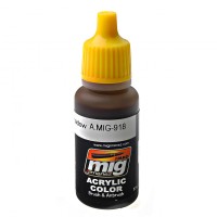 Акриловая краска AMMO A-MIG-0918: Красный грунт, теневой