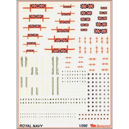 Декалі Декаль для королевского флота