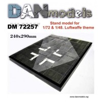 Подставка для моделей авиации. Тема: Люфтваффе, 2 МВ (290x240 мм)