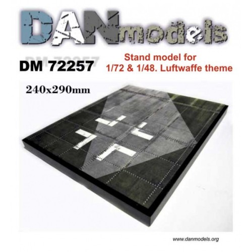 Додаткове обладнання Подставка для моделей авиации. Тема: Люфтваффе, 2 МВ (290x240 мм)