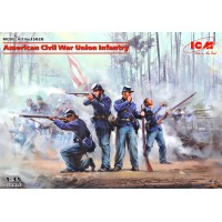 Армия Союза, гражданская война в США (4 фигурки)