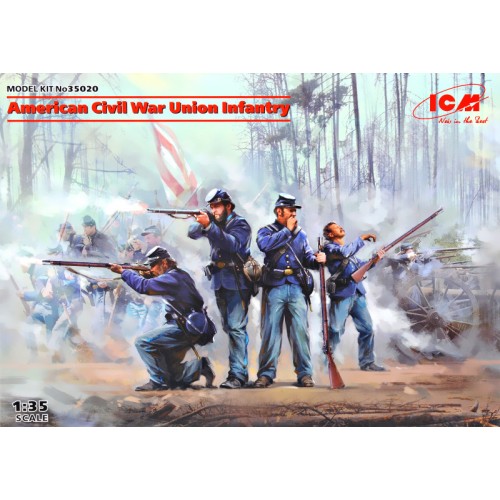 Фігури та мініатюри Армия Союза, гражданская война в США (4 фигурки)