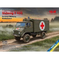 Німецький військовий санітарний автомобіль Unimog S 404