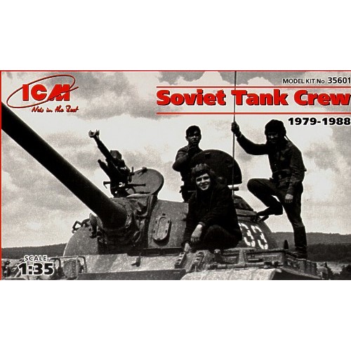 Фигуры и миниатюры ICM35601 Soviet Tank Crew (1979-1988)