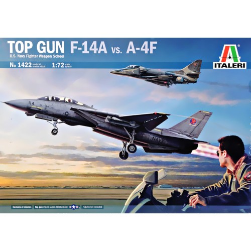 Літаки "Лучший стрелок" истребители F-14A и A-4F