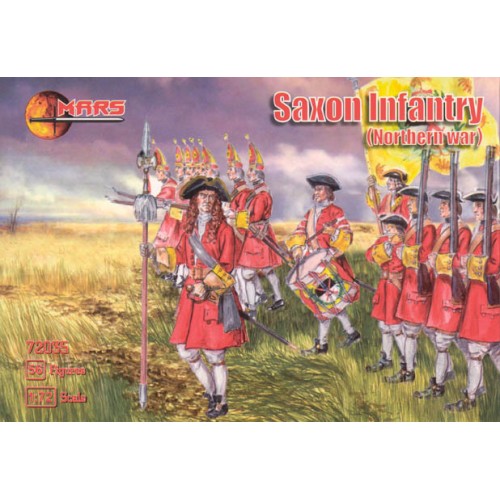 Фігури та мініатюри Saxon infantry, Northern War
