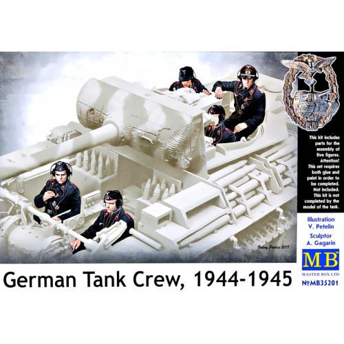Фігури та мініатюри Немецкий танковый экипаж, 1944-1945 год