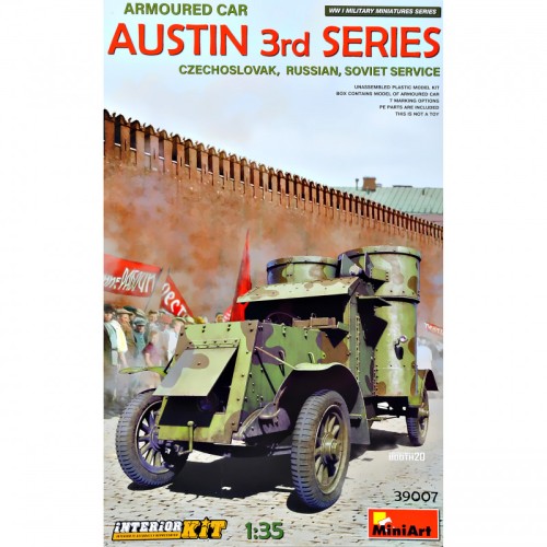 Бронетехніка та артилерія Бронеавтомобіль Остін 3-ї серії: чехословацький, (з інтер'єром)